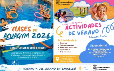 Saucelle presenta su programación de actividades de verano para niños y adultos